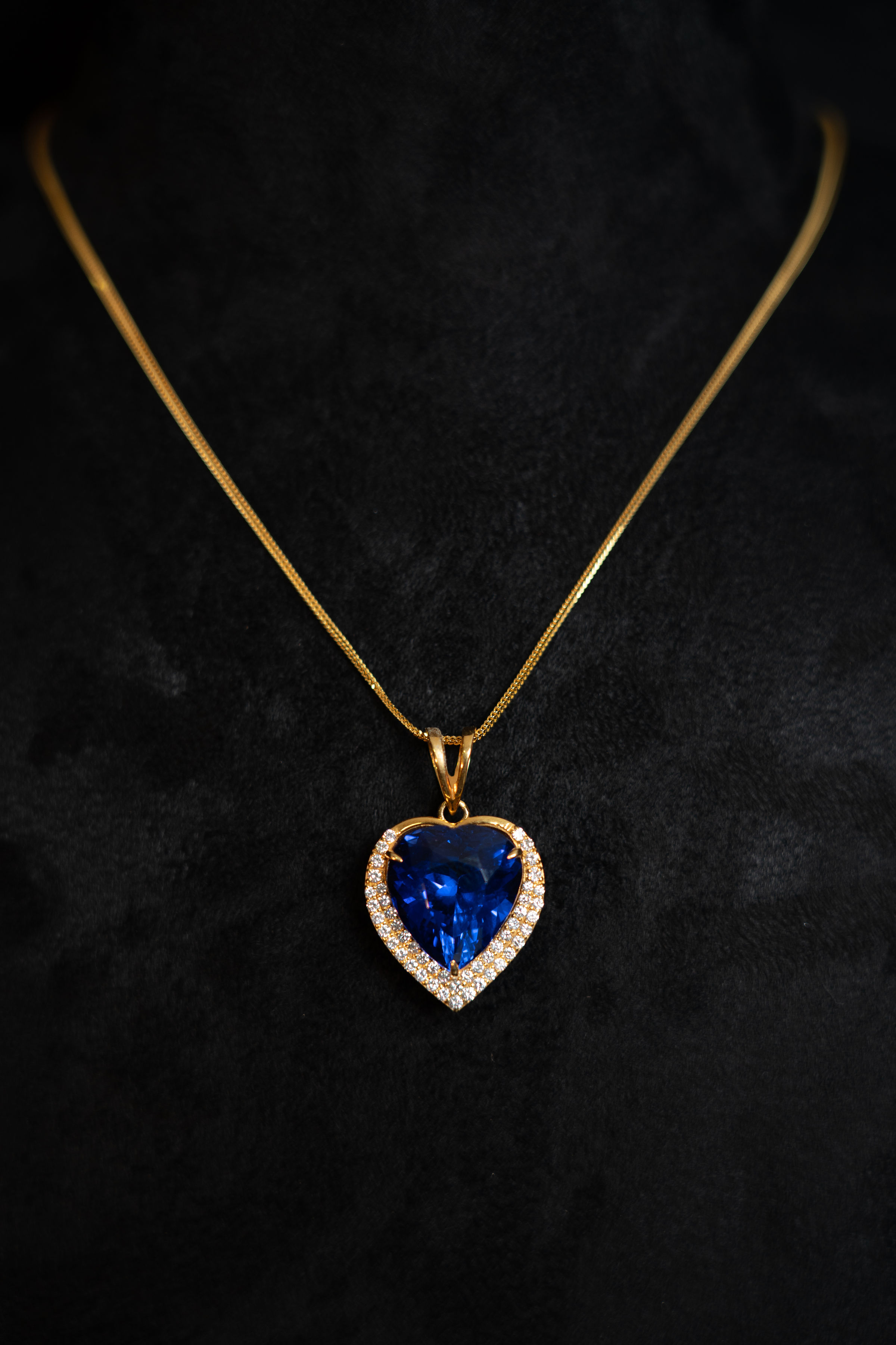 The Tanzanite Elegance Necklace